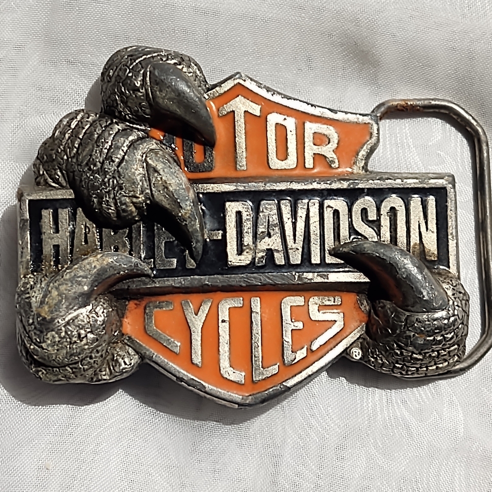 Harley-Davidson Eagle Claw Belt Buckle